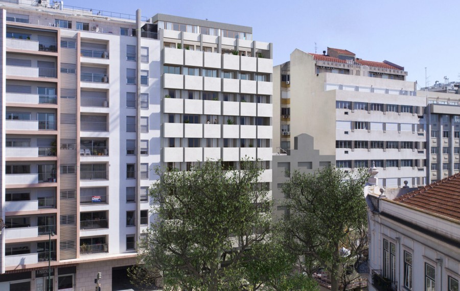 葡萄牙里斯本市中心Saldanha黄金签证项目Oasis28