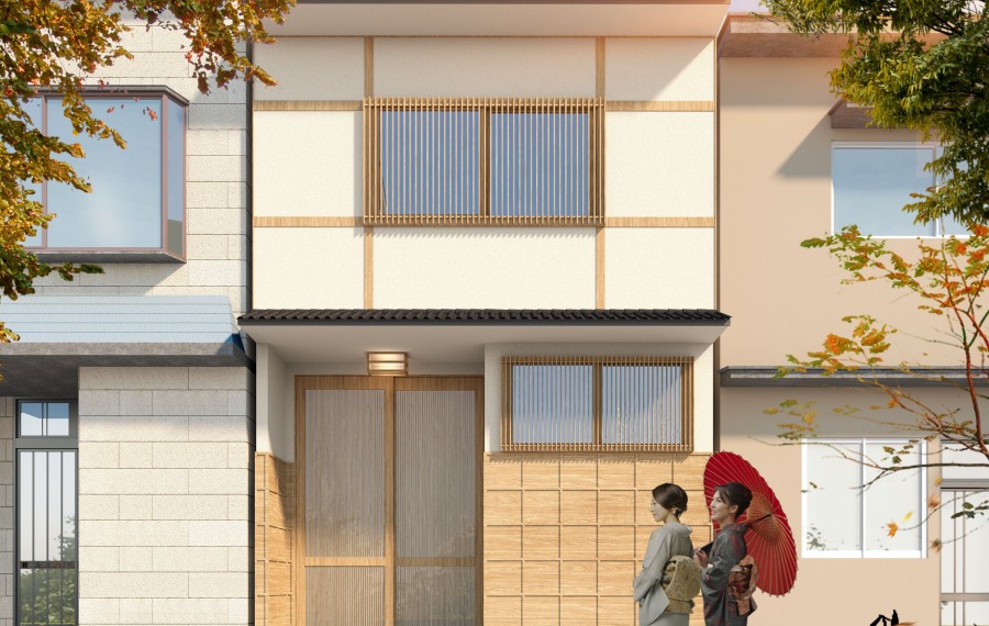 锦璇131大阪天下茶屋高端和风一户建|两层带露台
